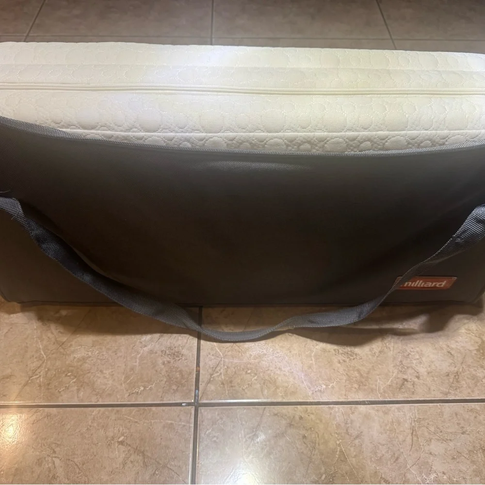 Milliard Foldable Travel Mattress CertiPUR-US Foam w/ Carrying Bag